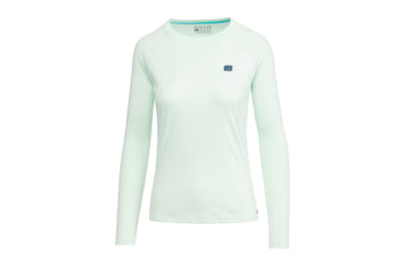 Image of AVID Sportswear Islamorada Avidry Long Sleeve Shirt - Womens, Seafoam, Extra Small, WK12402SFMXS