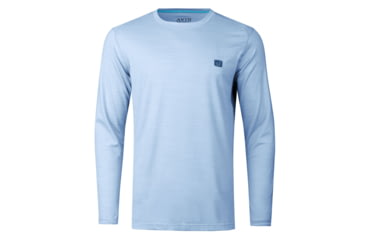 Image of AVID Sportswear Islamorada Icon Pacifico Long Sleeve Shirt - Mens, Sky, 2XL, MK32436SKY2X