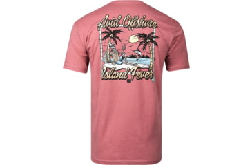 Image of AVID Sportswear Island Fever T-Shirt - Mens, Heather Coral, Large, MT12408HCOLG