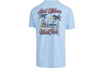 Image of AVID Sportswear Island Fever T-Shirt - Mens, Heather Sky, Extra Large, MT12408HSKXL