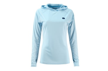 Image of AVID Sportswear Kinetic Avidry Hoodie - Womens, Blue Heaven, Medium, AVW903BLHMD