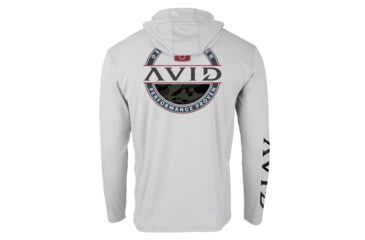 Image of AVID Sportswear Locked Up Kinetic Avidry Long Sleeve Shirt - Mens, Glacier, Small, MK32305GLGSM