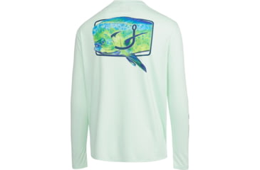 Image of AVID Sportswear Mahi Hook Avidry Long Sleeve Shirt - Mens, Seafoam, 2XL, MK12420SFM2X