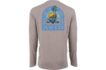 Image of AVID Sportswear Make Time Pacifico Long Sleeve Shirt - Mens, Glacier, 2XL, MK32341GLG2X