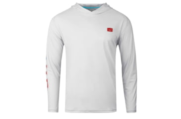 Image of AVID Sportswear Marlin Pride Kinetic Avidry Hoodie - Mens, Glacier, Medium, MK32430GLGMD