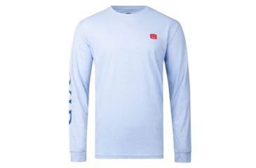 Image of AVID Sportswear Marlin Pride Long Sleeve T-Shirt - Mens, Heather Sky, Large, MT32422HSKLG