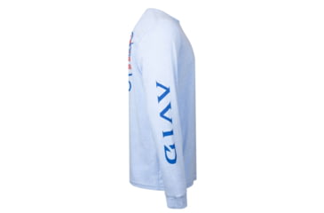 Image of AVID Sportswear Marlin Pride Long Sleeve T-Shirt - Mens, Heather Sky, Large, MT32422HSKLG