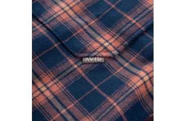Image of AVID Sportswear Newport Flannel Shirt - Mens, Abyss, Extra Large, MV32401ABYXL