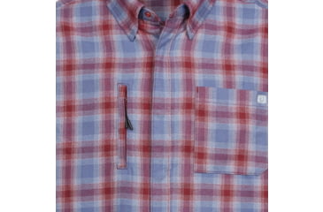 Image of AVID Sportswear Newport Flannel Shirt - Mens, Claret, Small/Medium, MV32305CLRSM