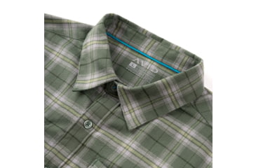 Image of AVID Sportswear Newport Flannel Shirt - Mens, Cypress, Extra Large, MV32401CYPXL