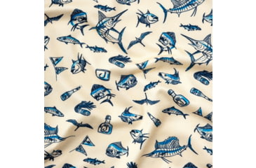 Image of AVID Sportswear Offshore Pacifico Polo - Mens, Bone, Extra Large, MK32414BONXL