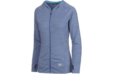 Image of AVID Sportswear Pacifico Performance Zip Hoodie - Womens, Midnight Blue, Small/Medium, WK12327MNBSM