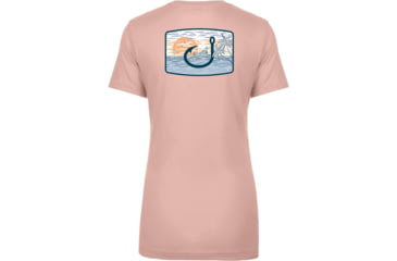Image of AVID Sportswear Paradise Icon T-Shirt - Womens, Desert Pink, Small/Medium, WT12303DPKSM