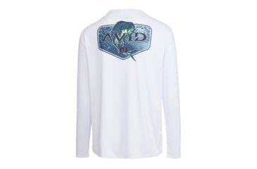 Image of AVID Sportswear Payout Avidry Long Sleeve Shirt - Mens, White, Extra Large, MK12427WHTXL