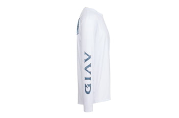 Image of AVID Sportswear Payout Avidry Long Sleeve Shirt - Mens, White, Extra Large, MK12427WHTXL