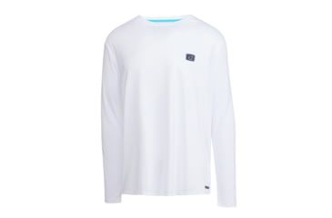 Image of AVID Sportswear Payout Avidry Long Sleeve Shirt - Mens, White, Extra Large, MK12427WHTXL