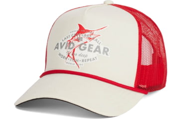 Image of AVID Sportswear Seabass Trucker Hat - Mens, Bone, One Size, MH12424BONOS