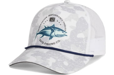 Image of AVID Sportswear Seabass Trucker Hat - Mens, Shelter White, One Size, MH12424SHWOS