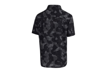 Image of AVID Sportswear Shelter Camo Performance Short Sleeve Shirt - Mens, Shelter Black, Extra Large, MV12405SHBXL