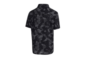 Image of AVID Sportswear Shelter Camo Performance Short Sleeve Shirt - Mens, Shelter Black, Medium, MV12405SHBMD
