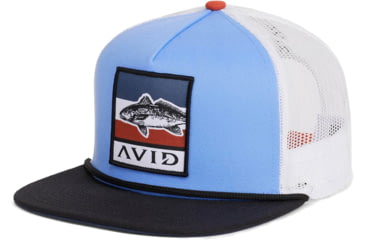 Image of AVID Sportswear Shores Retro Flat Bill Hat - Mens, Sky, One Size, MH12419SKYOS