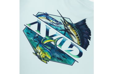 Image of AVID Sportswear Slammed Avidry Long Sleeve Shirt - Mens, Seafoam, 2XL, MK12426SFM2X