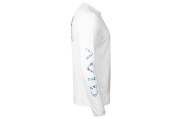 Image of AVID Sportswear Sportsman Icon Avidry Long Sleeve Shirt - Mens, White, Extra Large, MK32432WHTXL