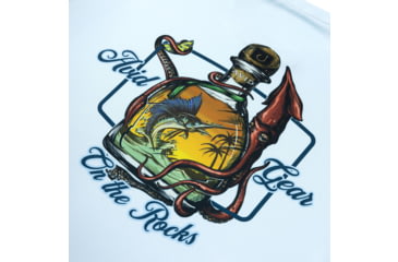 Image of AVID Sportswear Squid Row Avidry Long Sleeve Shirt - Mens, Ice Blue, Small/Medium, MK32423IBLSM