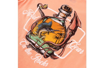 Image of AVID Sportswear Squid Row T-Shirt - Womens, Light Orange, Large, WT12400LORLG