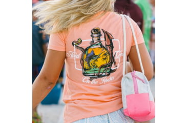 Image of AVID Sportswear Squid Row T-Shirt - Womens, Light Orange, Large, WT12400LORLG