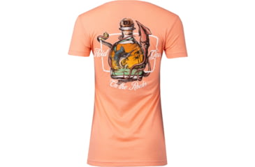 Image of AVID Sportswear Squid Row T-Shirt - Womens, Light Orange, Large, WT12400LORLG