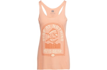 Image of AVID Sportswear Stop At Nothing Tank - Womens, Vintage Light Orange, Extra Small, WT12405VLOXS