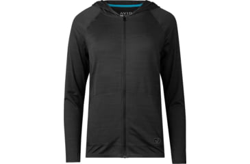 Image of AVID Sportswear Sunny Pacifico Zip Hoodie - Womens, Vintage Black, Medium, WK12406VBKMD