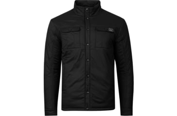 Image of AVID Sportswear Talladega Shacket - Mens, Vintage Black, Large, MO32401VBKLG