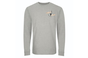 Image of AVID Sportswear Throwback Long Sleeve T-Shirt - Mens, Orange-Green, Small/Medium, MT32350OGRSM