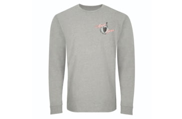 Image of AVID Sportswear Throwback Long Sleeve T-Shirt - Mens, Red-Black, Medium, MT32350RBKMD