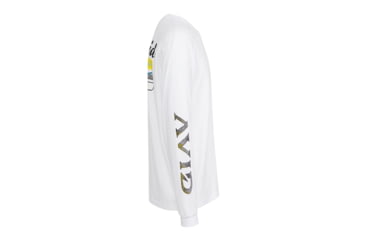 Image of AVID Sportswear Treasure Long Sleeve T-Shirt - Mens, White, Large, MT12421WHTLG