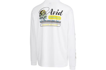 Image of AVID Sportswear Treasure Long Sleeve T-Shirt - Mens, White, Large, MT12421WHTLG