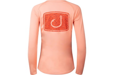 Image of AVID Sportswear Trophy Fish Avidry Long Sleeve Shirt - Womens, Guava, Medium, WK32408GUAMD