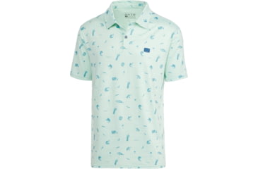 Image of AVID Sportswear West Winds Pacifico Performance Polo - Mens, Seafoam, Small/Medium, MK12411SFMSM
