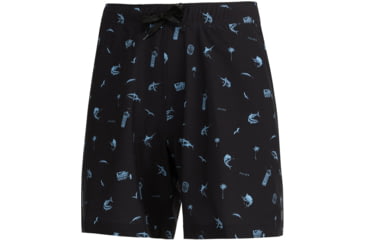 Image of AVID Sportswear Westwinds Volley Shorts - Mens, Black, Medium, MS12405BLKMD