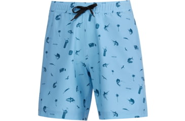 Image of AVID Sportswear Westwinds Volley Shorts - Mens, Sky, Small/Medium, MS12405SKYSM