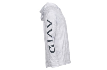 Image of AVID Sportswear Youth Camo Kinetic Avidry Long Sleeve Shirt - Boys, Snow Camo, Medium, YK32301SNCMD