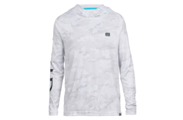 Image of AVID Sportswear Youth Camo Kinetic Avidry Long Sleeve Shirt - Boys, Snow Camo, Medium, YK32301SNCMD