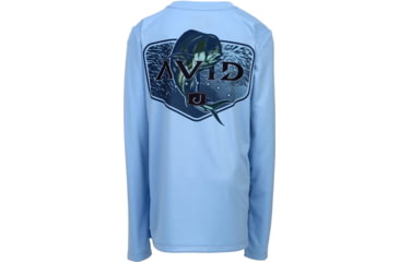 Image of AVID Sportswear Youth Payout Avidry Long Sleeve Shirt - Boys, Sky, Medium, YK12401SKYMD