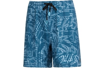 Image of AVID Sportswear Youth Tortuga Volley Shorts - Boys, Clearwater Abyss, Small/Medium, YS12400CWASM