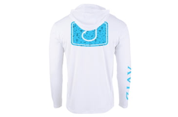 Image of AVID Sportswear Youth Tradewinds Kinetic Avidry Long Sleeve Shirt - Boys, White, Extra Large, YK32309WHTXL