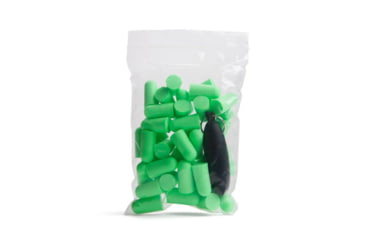 Image of AXIL Foam Ear Plugs - 20 Pair Travel Pack w/Key Chain Holder, Green, Small, FP-20GKP