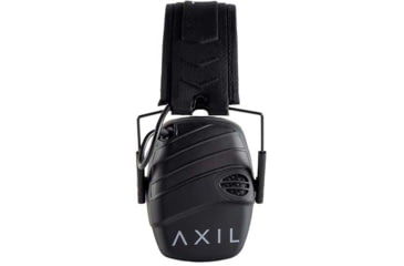 Image of AXIL Trackr Electronic Earmuffs, Black, Trackr
