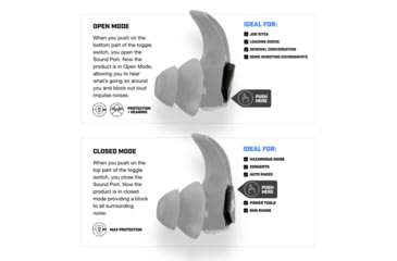 Image of AXIL X30i Earplugs, Bone White, Small, X30i-Bone